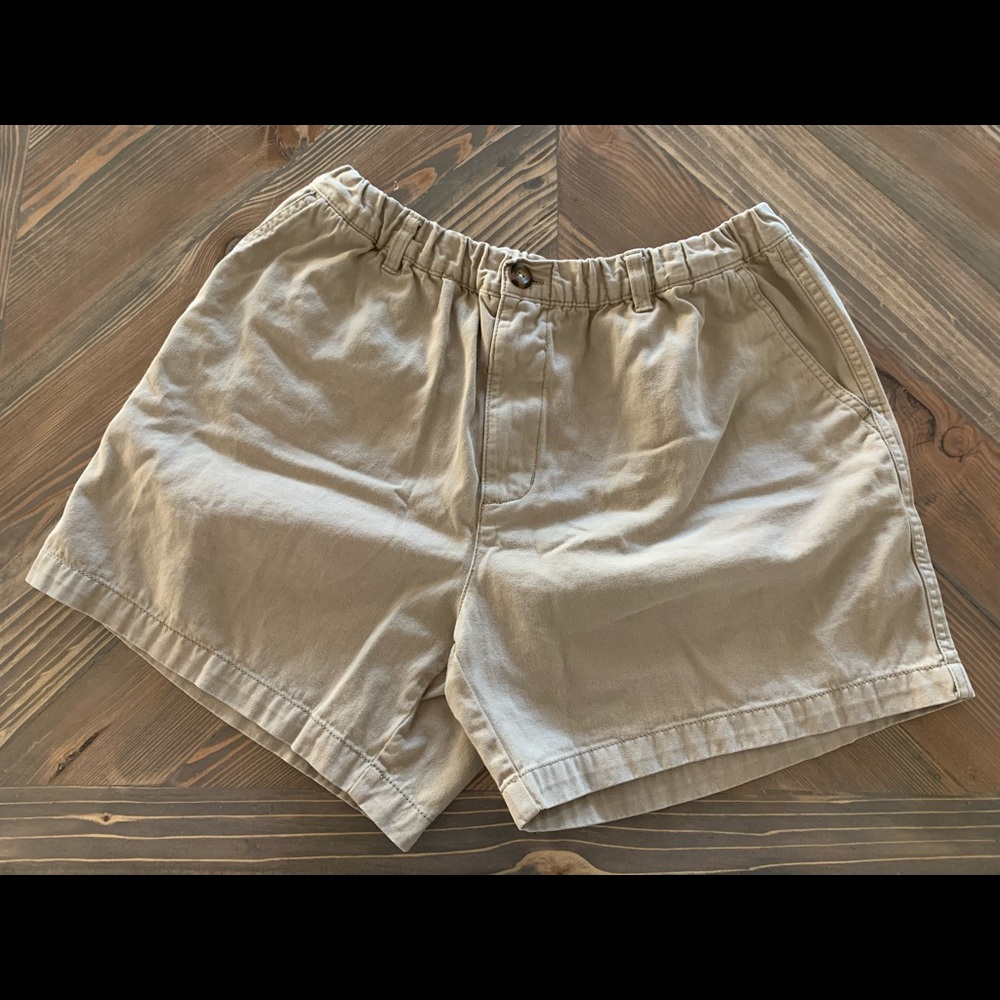 Khaki Bearbottom Brand 5” men’s shorts